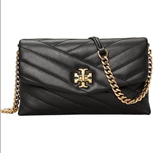 Tory Burch Kira Chevron Wallet on a Chain